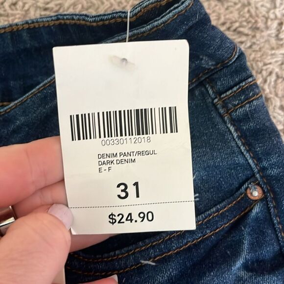 NWT forever 21 low rise skinny jeans 31 / E24 - Picture 3 of 5